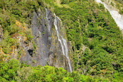 Franz Josef Parking Waterfall