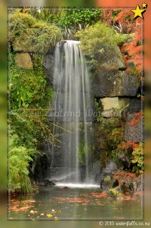 Hamilton Gardens Waterfall