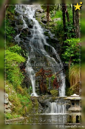 Wellington Botanic Garden Waterfall